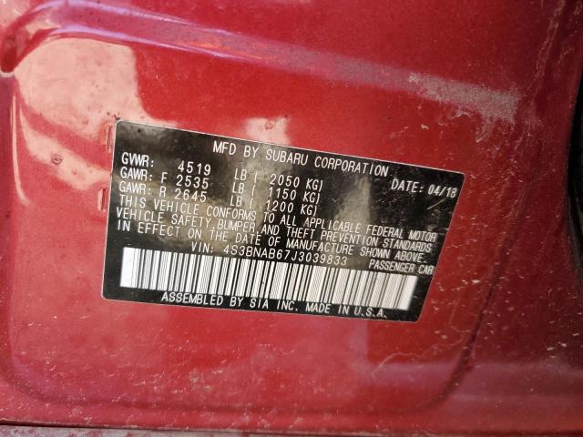 4S3BNAB67J3039833 Subaru Legacy 2.5i