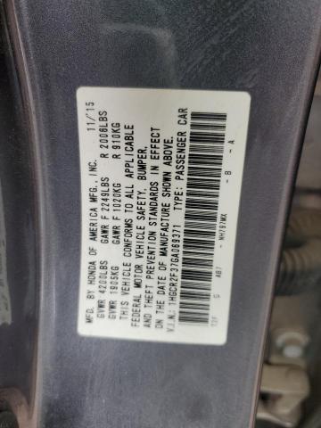 1HGCR2F37GA069371 Honda ACCORD LX