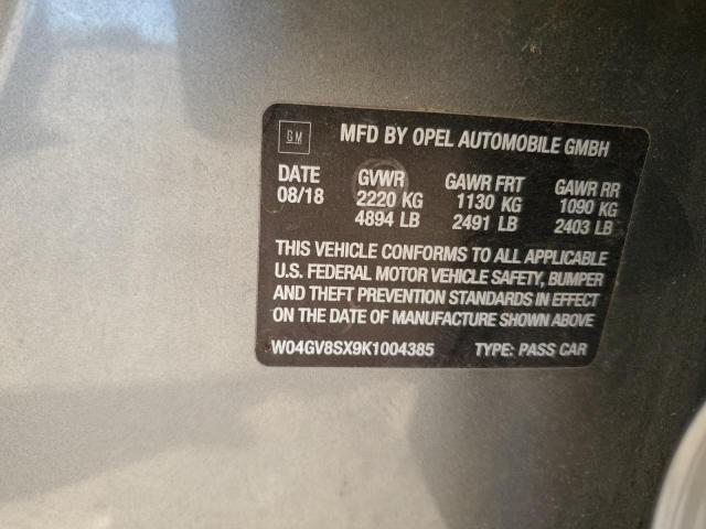 W04GV8SX9K1004385 Buick Regal Tourx Essence