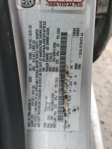 3FADP4AJ5EM147632 Ford FIESTA S