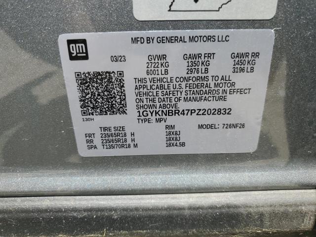 1GYKNBR47PZ202832 Cadillac XT5 LUXURY