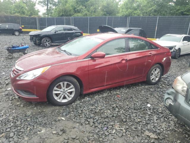 55501324 :رقم المزاد ، 5NPEB4AC9EH910675 vin ، 2014 Hyundai Sonata Gls مزاد بيع