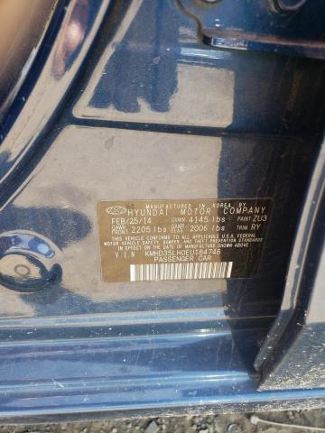KMHD35LH0EU184746 Hyundai ELANTRA GT