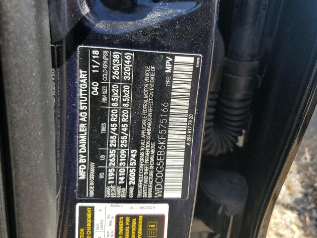 WDC0G5EB6KF575166 Mercedes-Benz Glc 350e