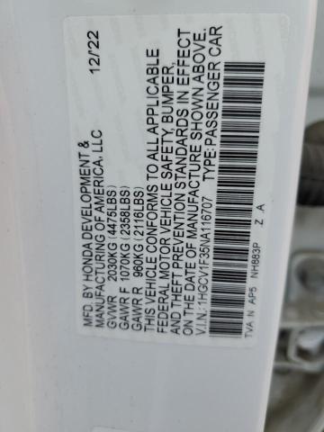1HGCV1F35NA116707 Honda Accord Sport