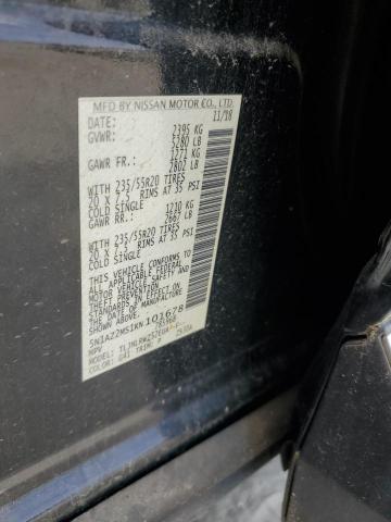 5N1AZ2MS1KN101678 Nissan MURANO S