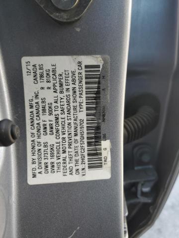 2HGFC2F57GH519702 Honda Civic Lx