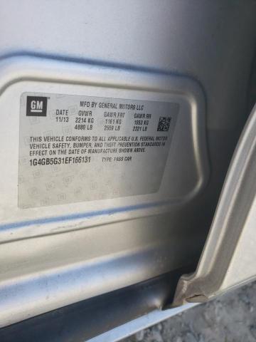 1G4GB5G31EF166131 Buick Lacrosse