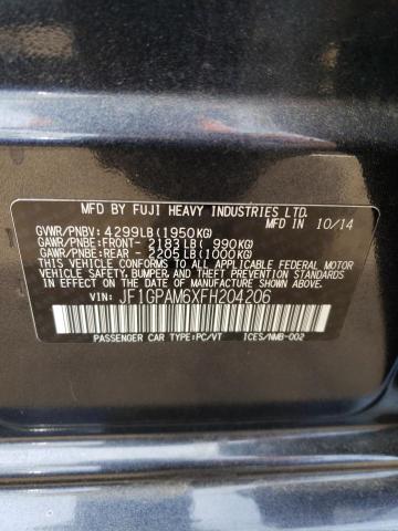 JF1GPAM6XFH204206 Subaru Impreza Limited