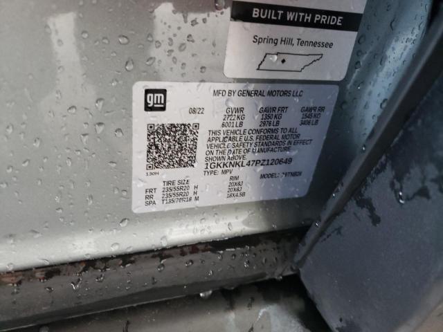 1GKKNKL47PZ120649 GMC ACADIA SLE
