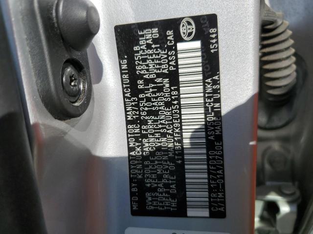 4T1BF1FK9EU354181 Toyota CAMRY L