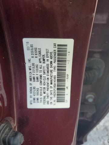 1HGCR2F59GA145495 Honda Accord Sport