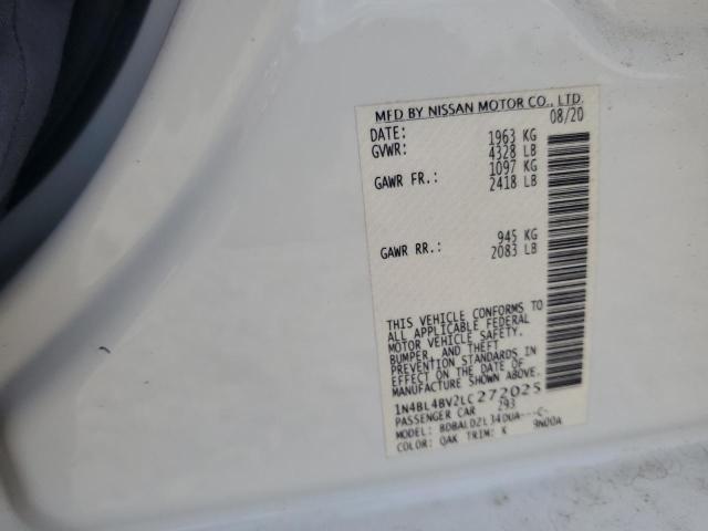 1N4BL4BV2LC272025 Nissan ALTIMA S