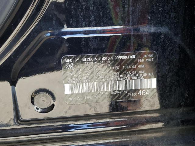 JA4AZ3A31HZ042330 Mitsubishi Outlander Se