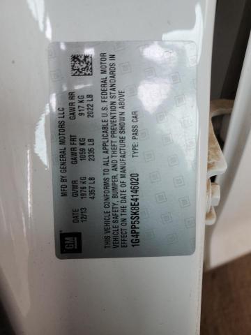 1G4PP5SK8E4146020 Buick Verano