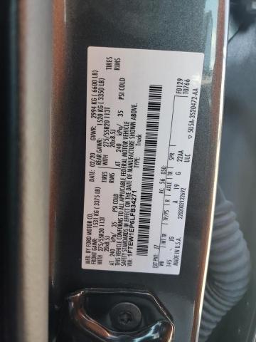 1FTEW1EP6LFB34271 Ford F150 SUPER