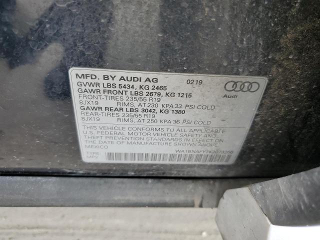 WA1BNAFY7K2073266 Audi Q5 Premium Plus