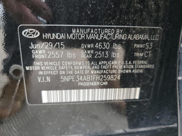 5NPE34AB1FH259824 Hyundai SONATA SPO