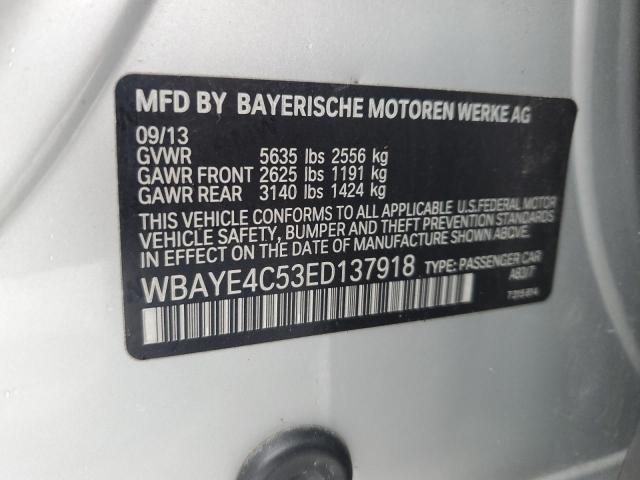 WBAYE4C53ED137918 BMW 740 LI