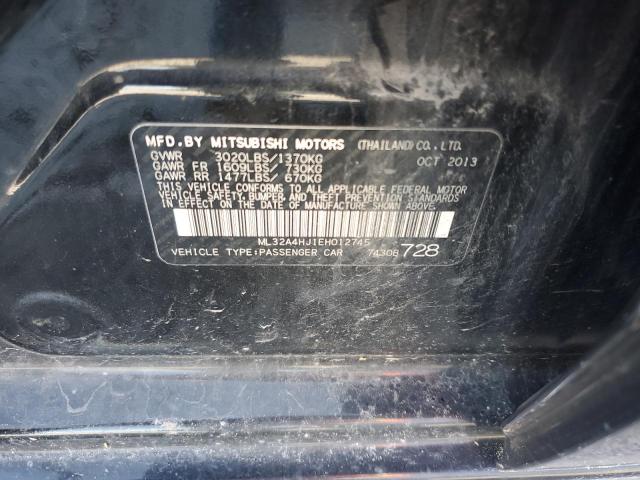 ML32A4HJ1EH012745 Mitsubishi MIRAGE ES