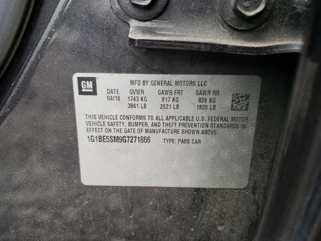1G1BE5SM9G7271866 Chevrolet CRUZE LT