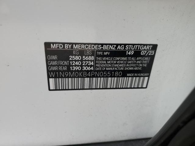 W1N9M0KB4PN055180 Mercedes-Benz Eqb 300 4matic