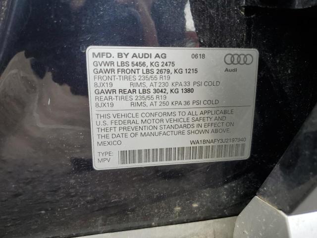 WA1BNAFY3J2197940 Audi Q5 Premium Plus
