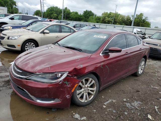 Auction sale of the 2015 Chrysler 200 Limited, vin: 1C3CCCABXFN718404, lot number: 53818174