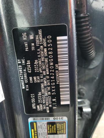 5XXG14J20MG082500 KIA K5 LXS