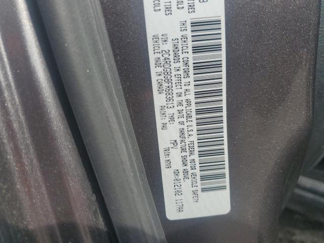 2C4RDGBG8FR683613 Dodge Grand Caravan Se