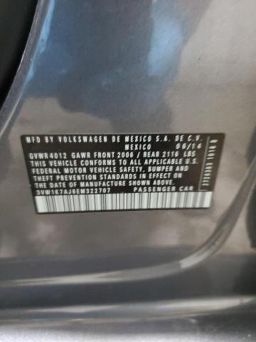 3VW1K7AJ6EM322707 Volkswagen JETTA BASE