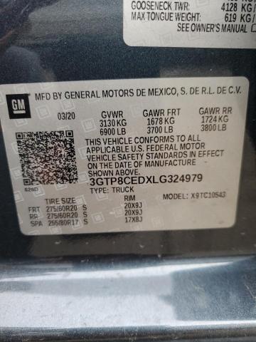 3GTP8CEDXLG324979 GMC Sierra C1500 Elevation