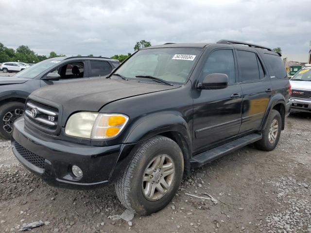 Auction sale of the 2003 Toyota Sequoia Limited, vin: 5TDZT38A43S173616, lot number: 54755534