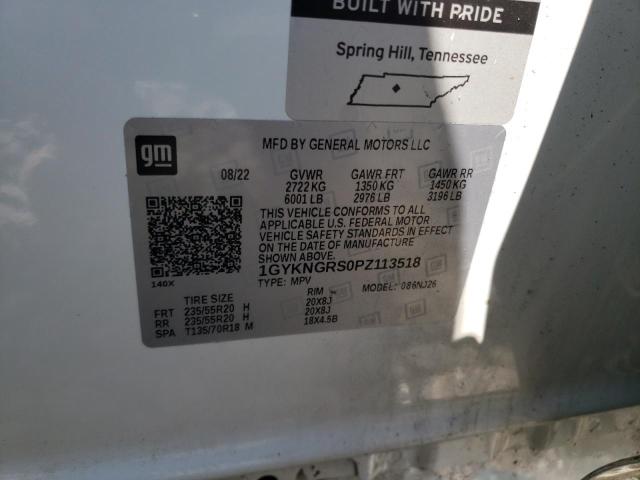 1GYKNGRS0PZ113518 Cadillac Xt5 Sport