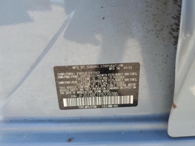 JF2GTABC1P8229786 Subaru Crosstrek