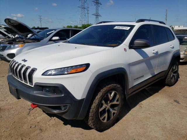 2015 Jeep Cherokee Trailhawk მანქანა იყიდება აუქციონზე, vin: 1C4PJMBS8FW544348, აუქციონის ნომერი: 54626914