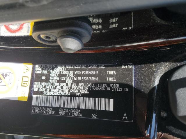 2T2BZMCA5KC200354 Lexus Rx 350 Base