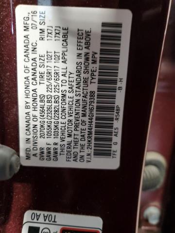 2HKRM4H44GH679388 Honda CR-V SE