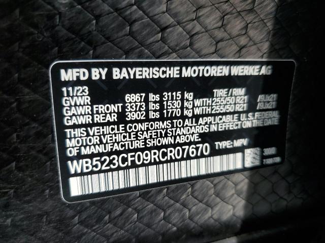 WB523CF09RCR07670 BMW Ix Xdrive50