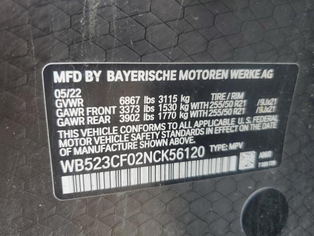 WB523CF02NCK56120 BMW Ix Xdrive50