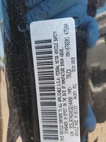 3C6JR7AGXKG614400 RAM 1500 Classic Tradesman