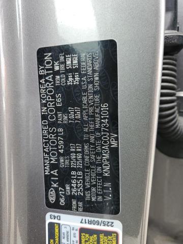 KNDPM3AC0J7341016 KIA Sportage Lx