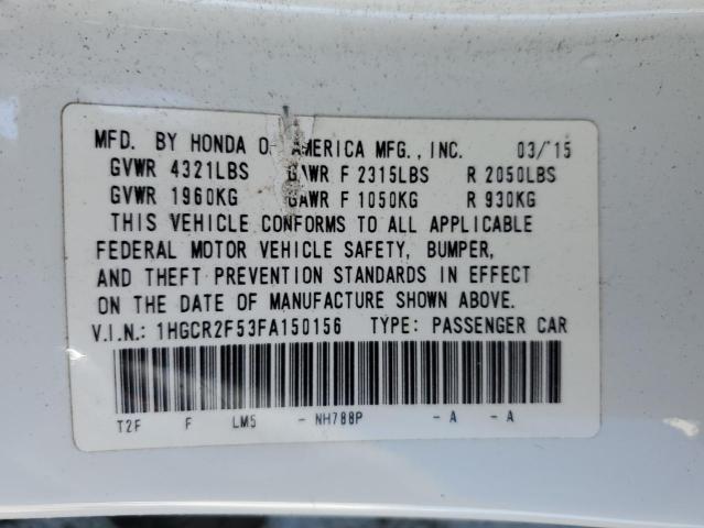 1HGCR2F53FA150156 Honda Accord Sport