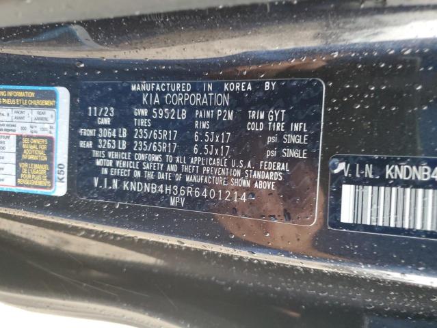 KNDNB4H36R6401214 KIA Carnival Lx