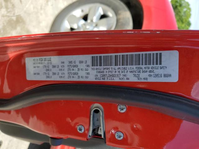 1C6RR7LG9HS631917 RAM 1500 Slt