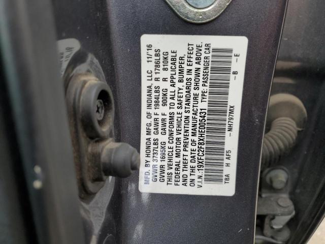 19XFC2F8XHE005431 Honda CIVIC EX