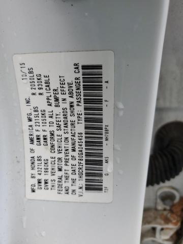 1HGCR2F80GA045456 Honda ACCORD EXL