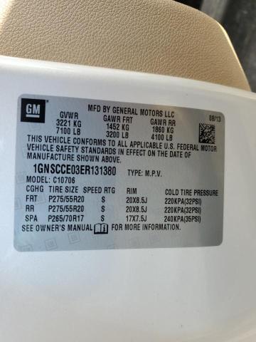 1GNSCCE03ER131380 Chevrolet Tahoe C1500 Ltz