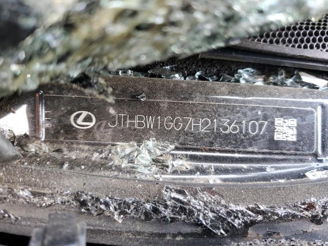 JTHBW1GG7H2136107 Lexus ES 300H