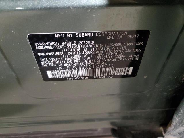 JF2SJAAC2JG406392 Subaru Forester 2.5i